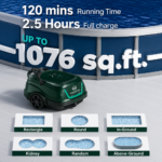 Fibertis A1 Cordless Robotic Pool Cleaner (2026 Upgrade) - Image 3